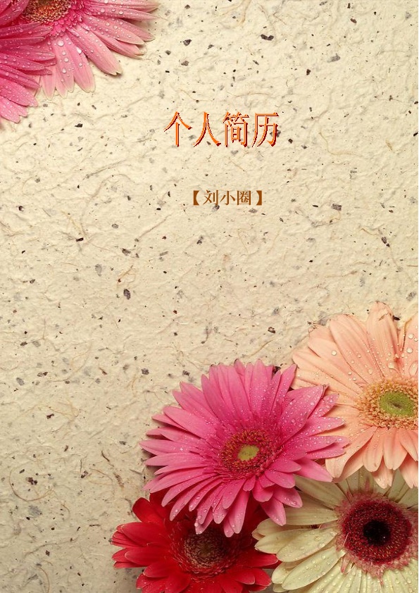 2093_绘画、艺术设计专业简历模板  - 企宣设计简历模板